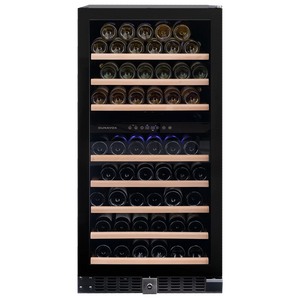 Dunavox Grande-94 Vrijstaande Wijnkoelkast DX-94.270DMBK | 94 flessen, Matzwart