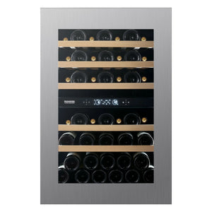 Dunavox Horizon-44 Inbouw Wijnkoelkast DVH-44.120DSS.TO | Nismaat 88 cm, RVS
