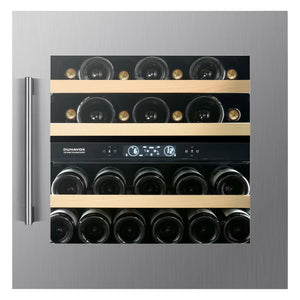 Dunavox Spirit-25 Inbouw Wijnkoelkast DVS-25.65DSS | Nismaat 60 cm, RVS