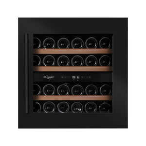 mQuvée WineKeeper 25D Inbouw Wijnkoelkast WKD25AB | Nismaat 59 cm