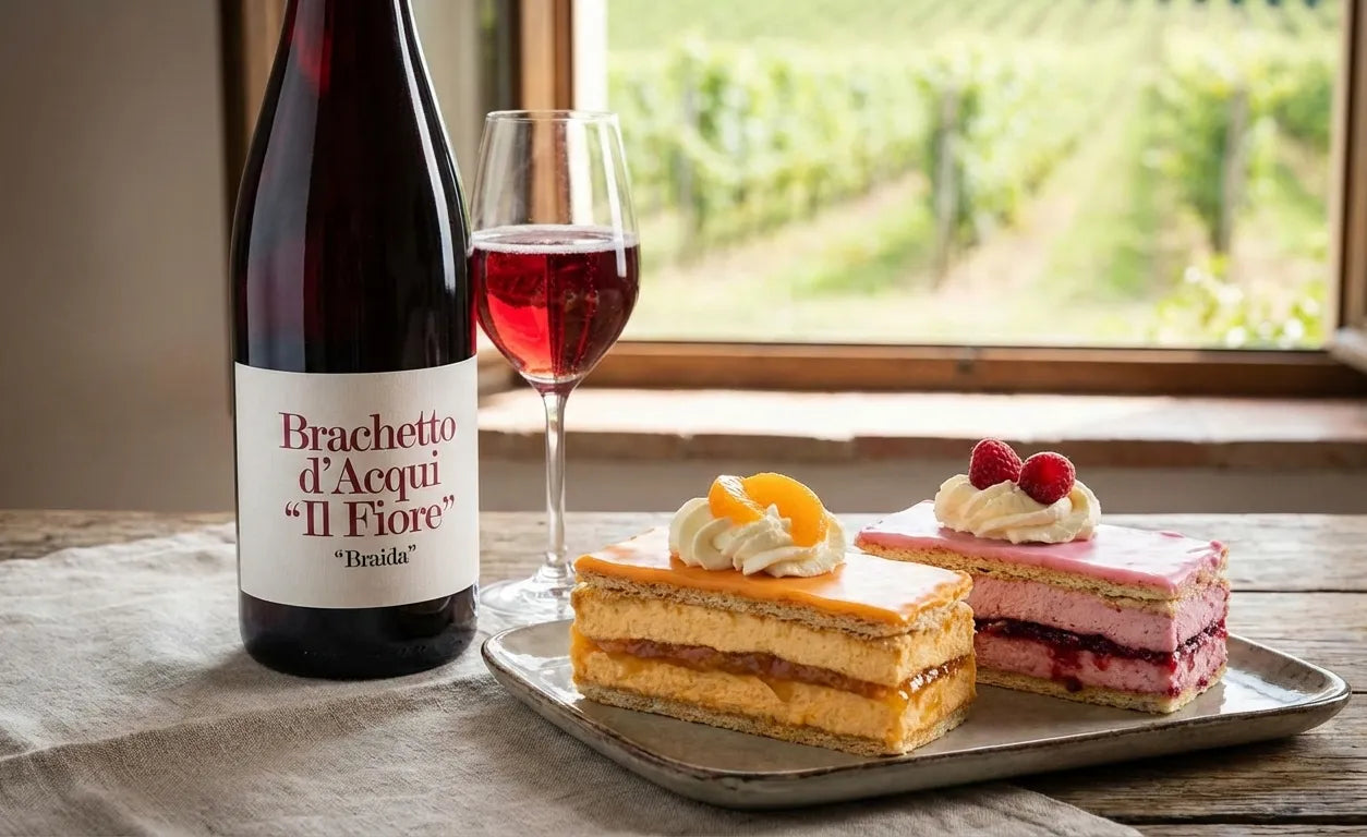 Welke wijn bij een tompouce?