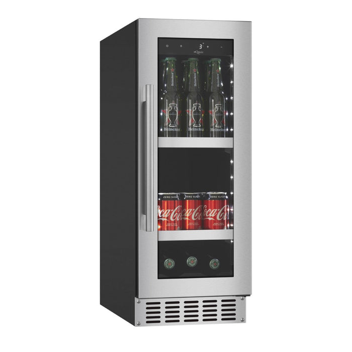 mQuvée BeerServer 700 30 BS30-700 onderbouw bierkoelkast (afgebeeld in RVS), foto 2