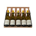 Presentatielade Beukenhout | Bourgogne en Bordeaux flessen tot 85 mm Cella FWS163 en FWS154 - Mijn-Wijnkoelkast