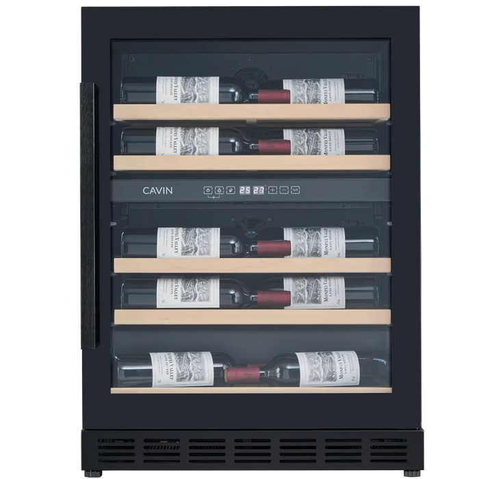 Cavin 60D Shallow Wijnkoelkast | ACD60S | 2 Zones - Mijn-Wijnkoelkast