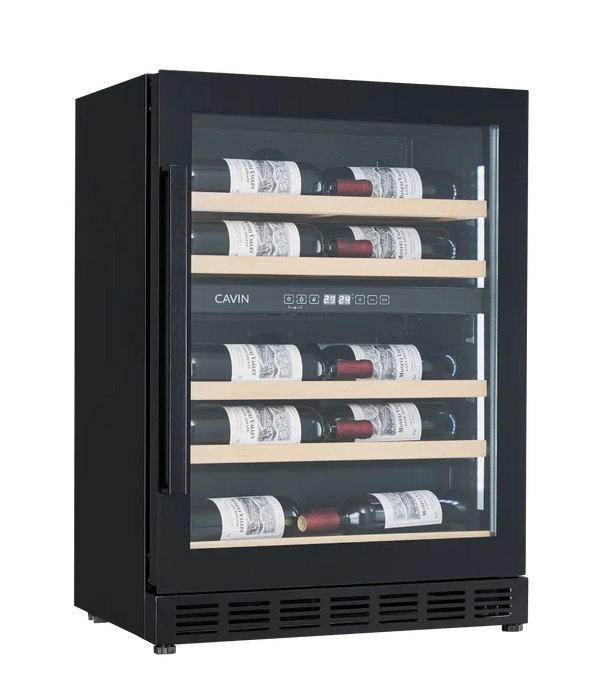 Cavin 60D Shallow Wijnkoelkast | ACD60S | 2 Zones - Mijn-Wijnkoelkast