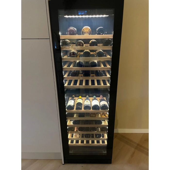 Cella Wijnkoelkast | W154D-BLACK | 2 Zones - Mijn-Wijnkoelkast
