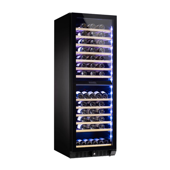Dunavox Grande-166 Wijnkoelkast | DX-166.428DBK | 2 Zones