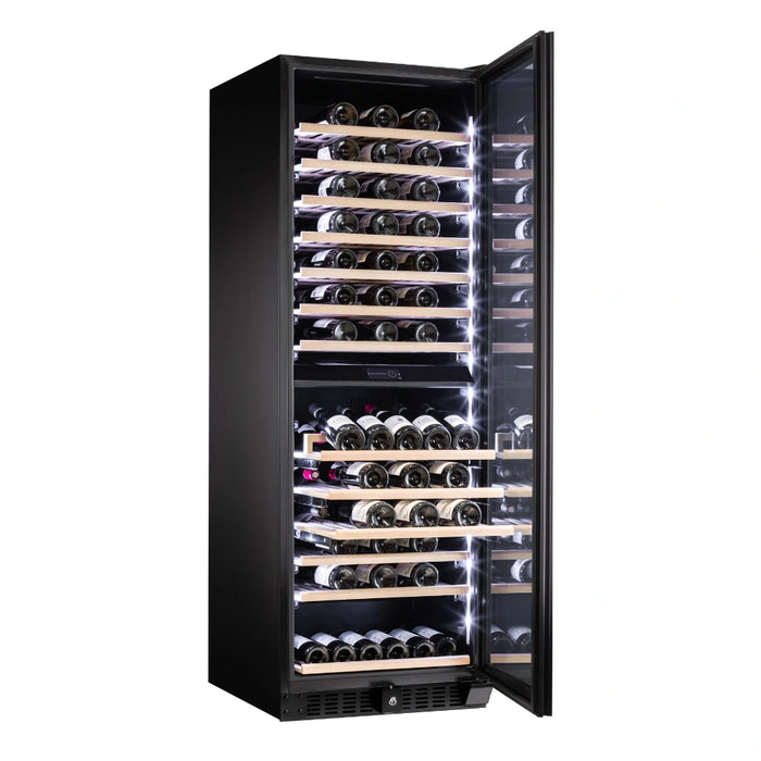 Dunavox Grande-166 Wijnkoelkast | DX-166.428DBK | 2 Zones