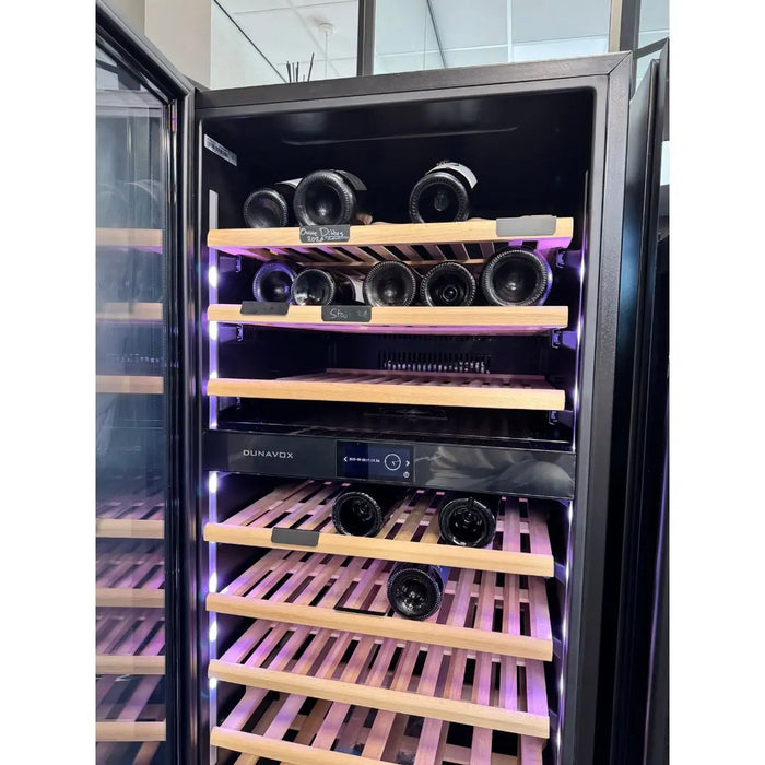 Dunavox Grande-94 Wijnkoelkast | DX-94.270DBK | 2 Zones