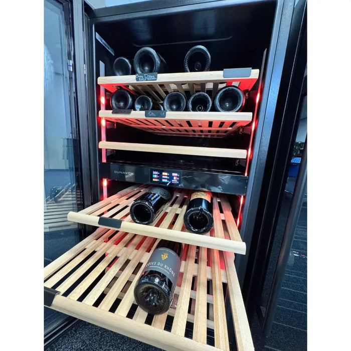 Dunavox Grande-94 Wijnkoelkast | DX-94.270DBK | 2 Zones