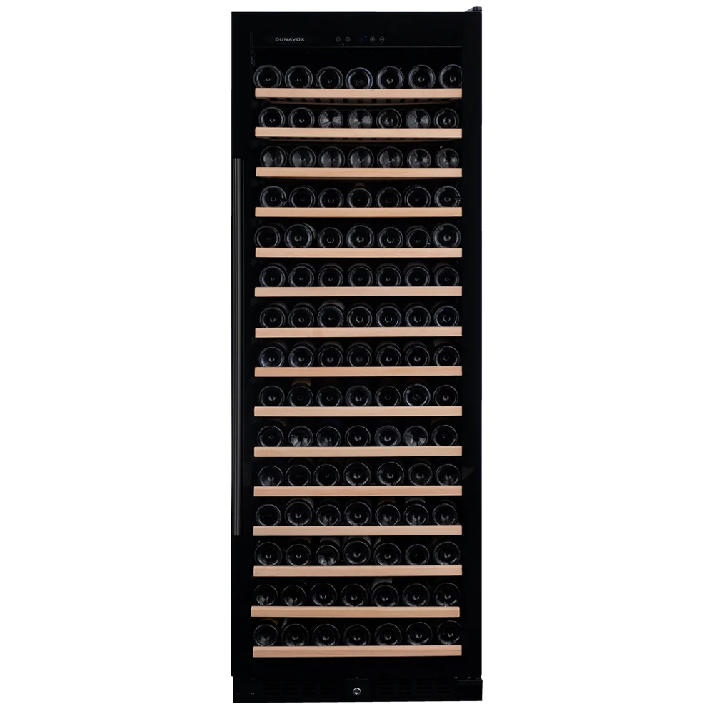 dunavox-grande-194-wijnkoelkast-dx-194-490mbk-2-zones-mat-zwart