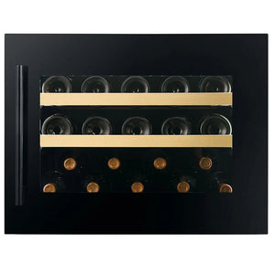 Dunavox Spirit-19 Inbouw Wijnkoelkast DVS-19.50MB | Nismaat 45 cm, Matzwart