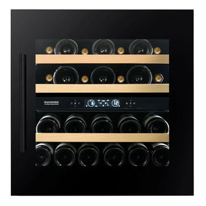 Dunavox Spirit-25 Inbouw Wijnkoelkast DVS-25.65DMB | Nismaat 60 cm, Matzwart