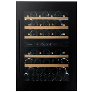 Dunavox Spirit-44 Inbouw Wijnkoelkast DVS-44.120DMB | Nismaat 88 cm, Matzwart
