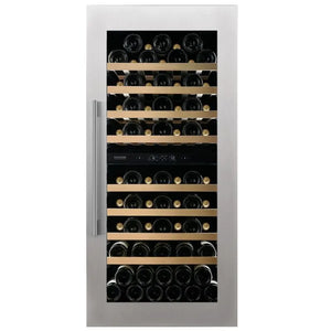 Dunavox Spirit-70 Inbouw Wijnkoelkast DVS-70.185DSS | Nismaat 122 cm, RVS