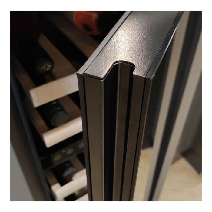 Dunavox Flow-17H Wijnkoelkast | DAUF-17.58DBH | 2 Zones | Zwart - Mijn-Wijnkoelkast