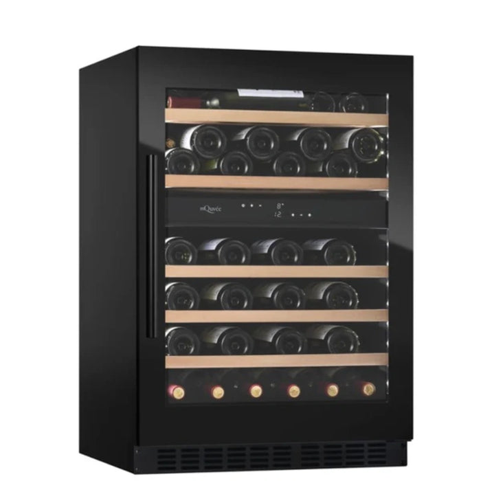 mQuvée WineCave 800 60D | WCD60FGB-800 Wijnkoelkast | 2 Zones - Mijn-Wijnkoelkast