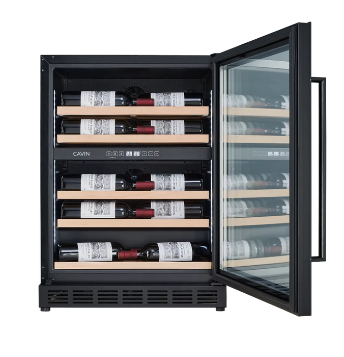 Cavin 60D Shallow Wijnkoelkast | ACD60S | 2 Zones - Mijn-Wijnkoelkast