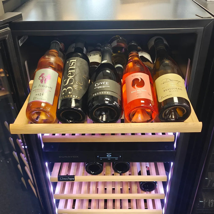 Presentatielade voor Dunavox Grande 94 en Grande 166