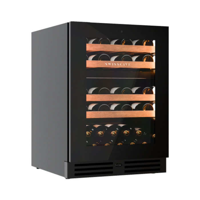 Swisscave Wijnkoelkast | WUB-60DFP | 2 Zones - Mijn-Wijnkoelkast