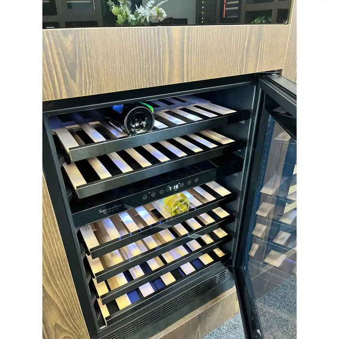 Temptech Sommelier Wijnkoelkast | SOMX60DRB | 2 Zones - Mijn-Wijnkoelkast