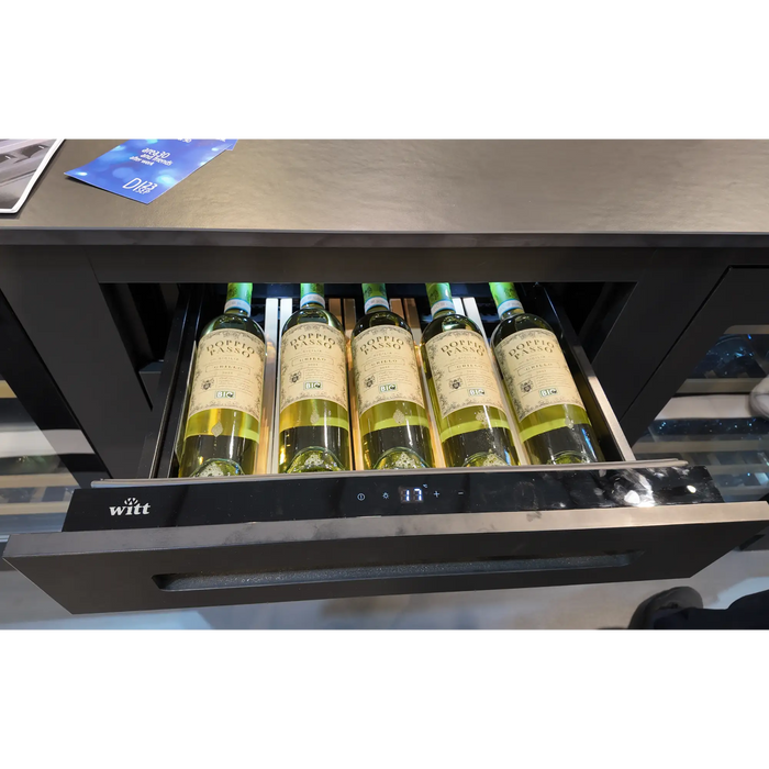 Witt WI6015P-1P5 Wijnlade | Eigen Front - Mijn-Wijnkoelkast