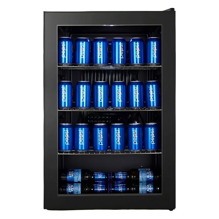 Cavin Northern Collection 115 NC-115B vrijstaande bierkoelkast, vooraanzicht