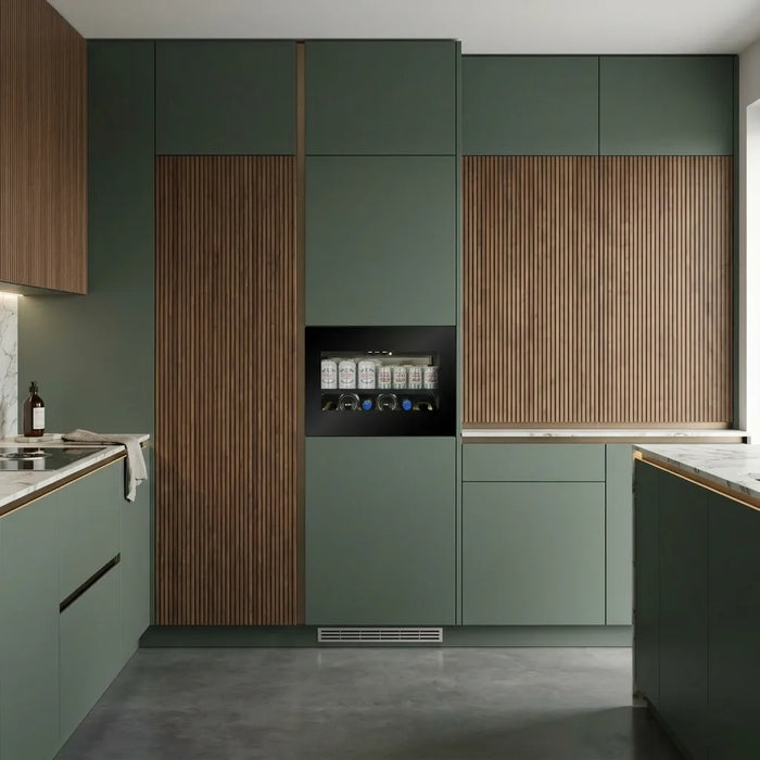 Cella KitchenLine BVI-17B-TO inbouw drankkoelkast, in een keuken