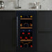 Cella KitchenLine W18S-BH onderbouw wijnkoelkast, in een keuken