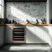 Cella KitchenLine W34-SSH onderbouw wijnkoelkast, in een keuken