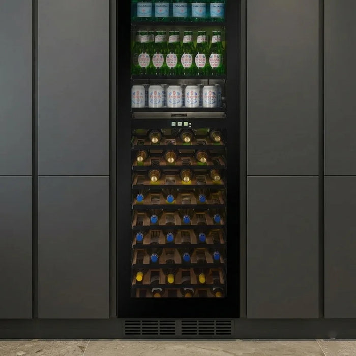 Cella KitchenLine WBV99B-TO inbouw wijn- en drankkoelkast, in een keuken
