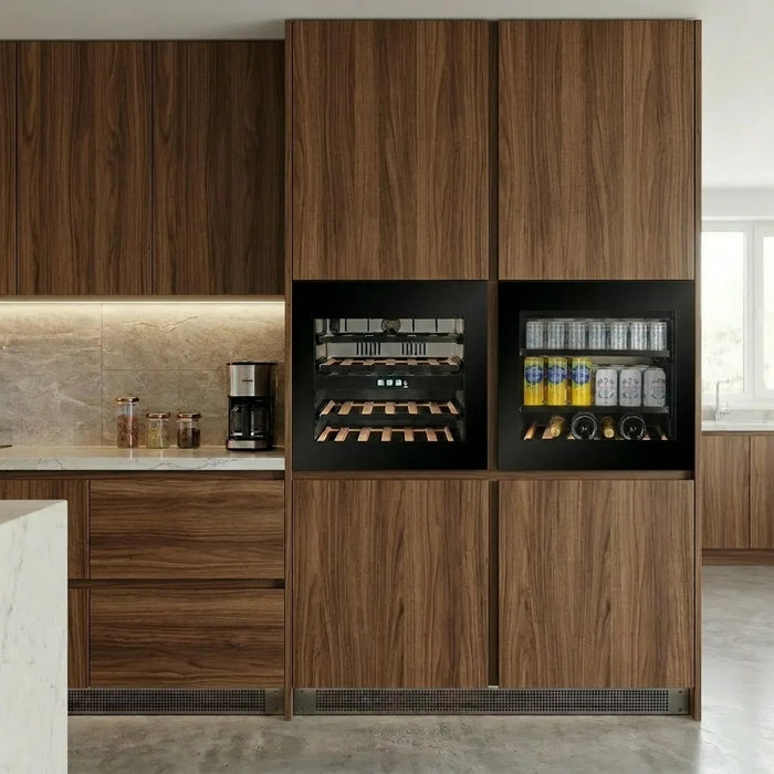 Cella KitchenLine WI-24B-TO inbouw wijnkoelkast, in een keuken