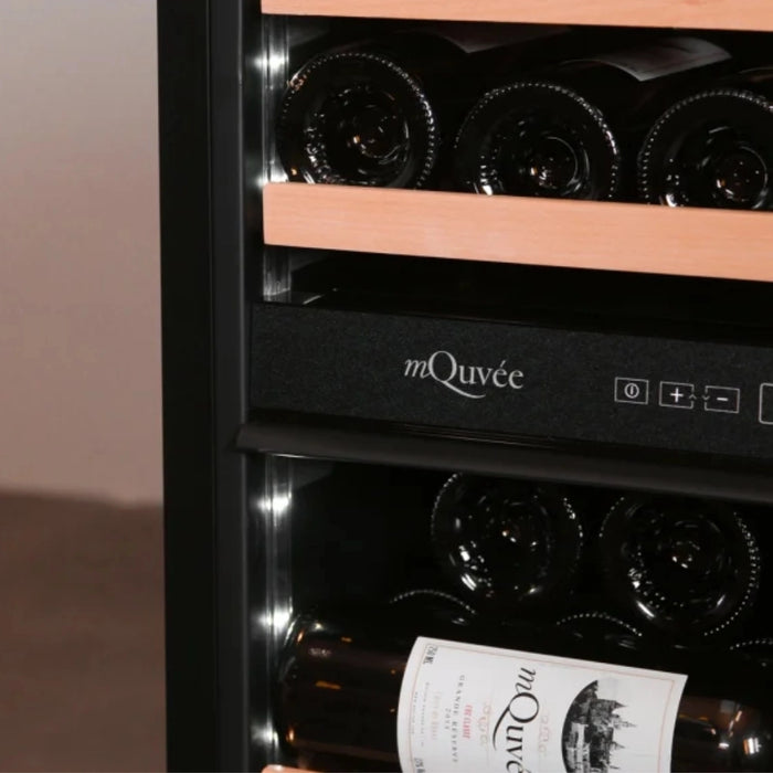 mQuvée WineKeeper 49D | WKD49S Wijnkoelkast | 2 Zones - Mijn-Wijnkoelkast