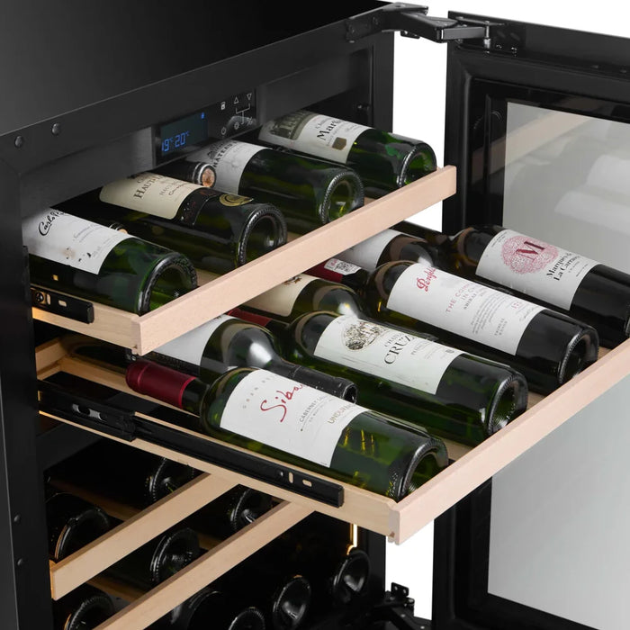 Cella Wijnkoelkast | W39D-BLACK  | 2 Zones - Mijn-Wijnkoelkast