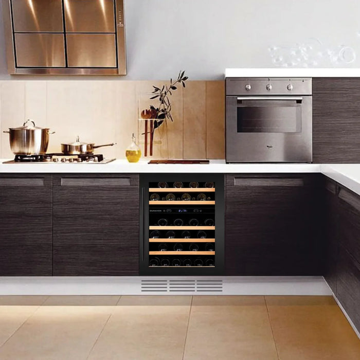 Dunavox Flow-46D onderbouw wijnkoelkast, in een keuken
