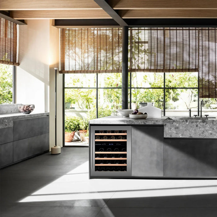 Dunavox Flow-46D onderbouw wijnkoelkast, in een keuken