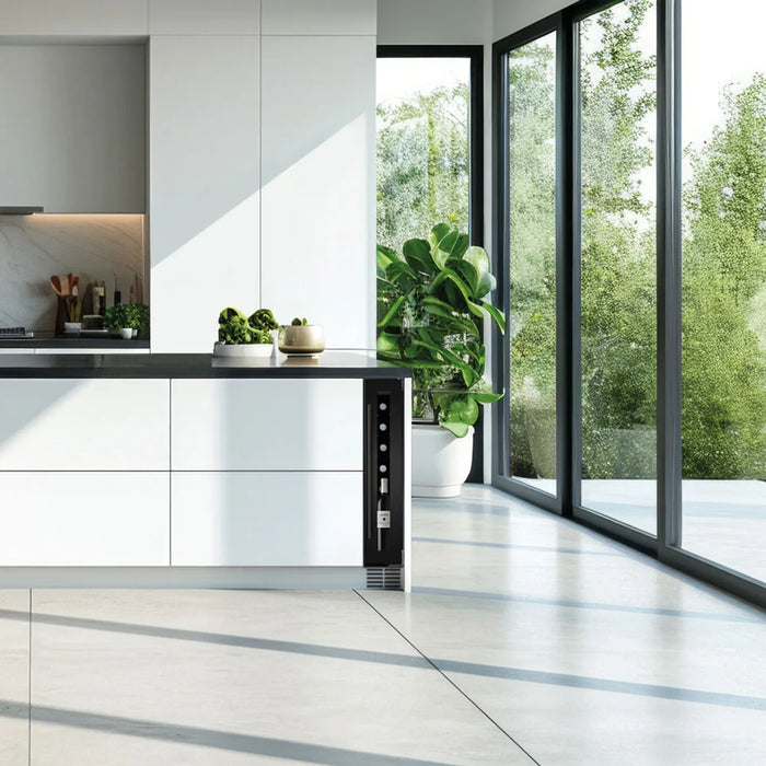 Dunavox Flow-8 onderbouw wijnkoelkast, in een keuken
