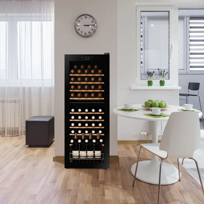 Dunavox Home-50 vrijstaande wijnkoelkast, in een keuken