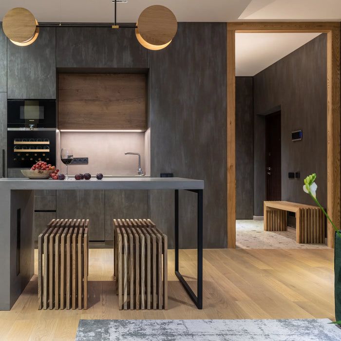 Dunavox Horizon-19 inbouw wijnkoelkast, in een keuken