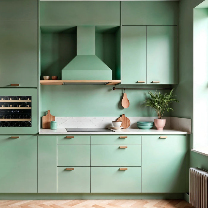 Dunavox Horizon-25 inbouw wijnkoelkast, in een keuken