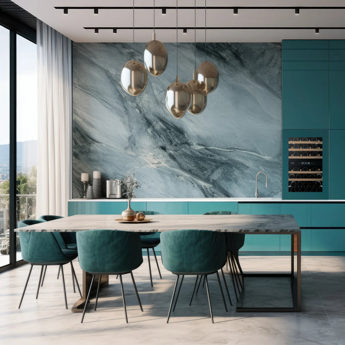 Dunavox Horizon-44 inbouw wijnkoelkast, in een keuken