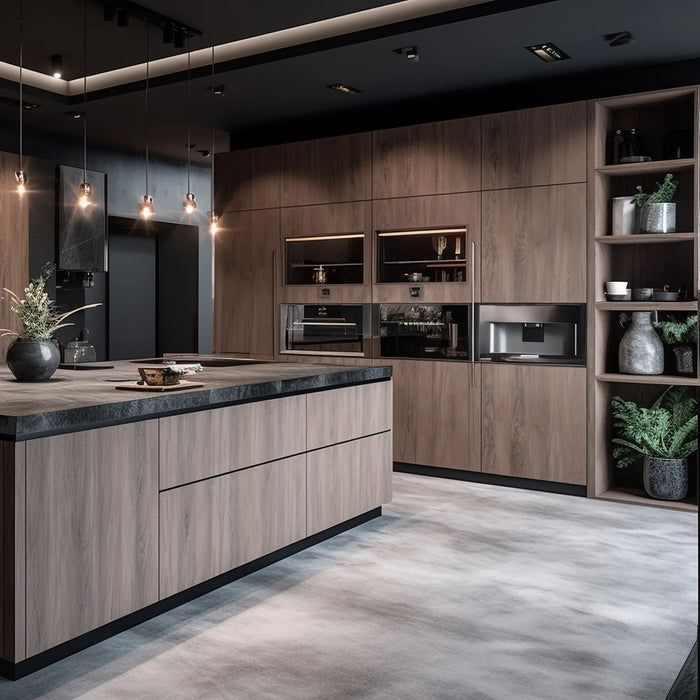 Dunavox Joy-65 inbouw wijnkoelkast, in een keuken