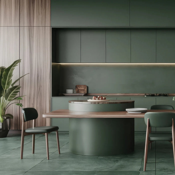Dunavox Noble-72 inbouw wijnkoelkast, in een keuken
