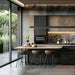 Dunavox Prime-19 inbouw wijnkoelkast, in een keuken