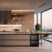 Dunavox Spirit-44 inbouw wijnkoelkast, in een keuken