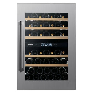 Dunavox Spirit-44 Inbouw Wijnkoelkast DVS-44.120DSS | Nismaat 88 cm, RVS