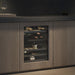 Gaggenau 200 serie RW204070 onderbouw wijnkoelkast, ingebouwd met eigen front onder het werkblad