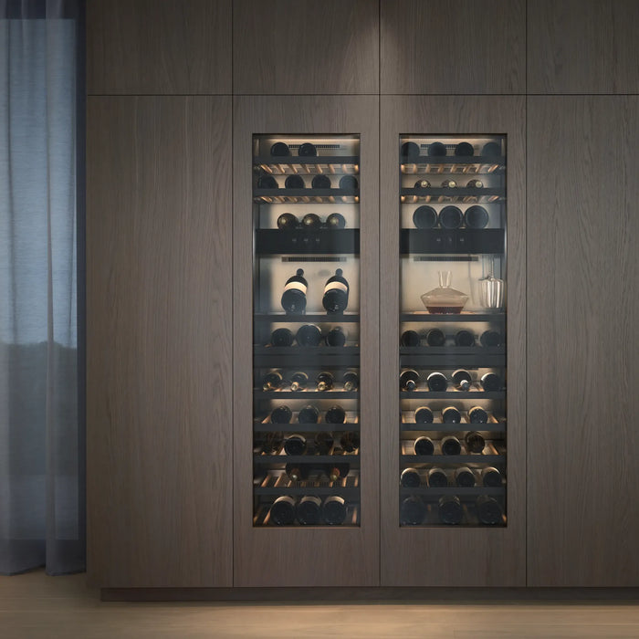 Gaggenau Vario Expressive RVW467170 inbouw wijnkoelkasten in een kastenwand