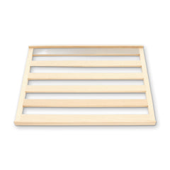 Houten wijnrek onder Haier 49120912 | HWS42GDAU1, HWS77GDAU1