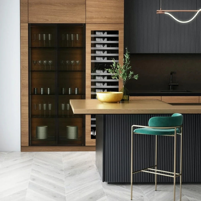 mQuvée WineKeeper 112D | WKED112PRP Wijnkoelkast | 2 Zones - Mijn-Wijnkoelkast